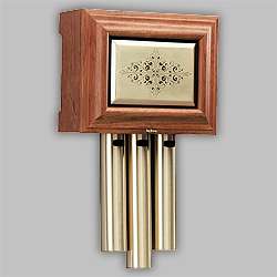 BROAN LA305WL Walnut Finish Traditional Wired Musical Door Chimes 