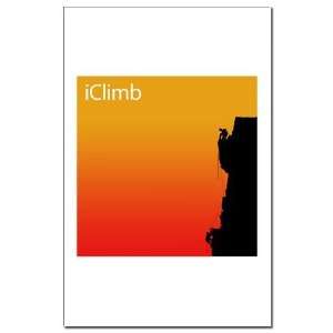  iClimb Orange iPod Spoof Rock Mini Poster Print by 