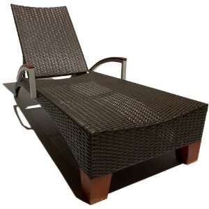  Strathwood Camano All Weather Wicker Sun Lounger Chair 