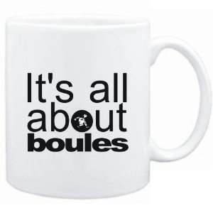 Mug White  ALL ABOUT Boules  Sports