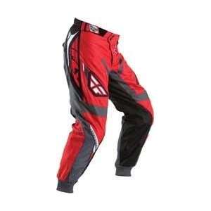    Fly Racing F 16 Pants   2009   28 Short/Red/Steel Automotive