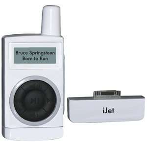 iJet Two Way LCD iPod and iPhone Remote (White 