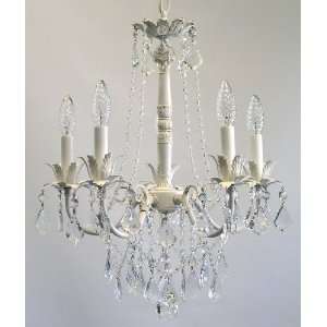  Olivia Chandelier with Leaf Detailing