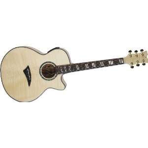   Maple Acoustic Electric Guitar With Aphex Natural Musical Instruments