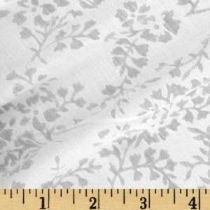   Floral Flourish Opal Devore Fabric By The Yard Arts, Crafts & Sewing