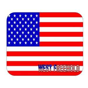  US Flag   West Freehold, New Jersey (NJ) Mouse Pad 