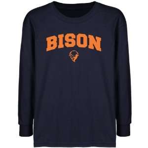 NCAA Bucknell Bison Youth Navy Blue Logo Arch T shirt   