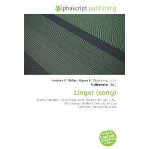  Linger (song) (9786134105590) Books