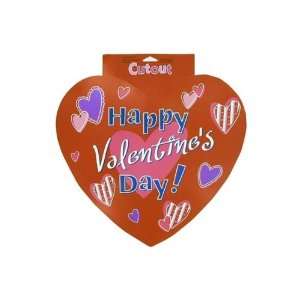  New   cutout happy valentines day heart   Case of 96 by 