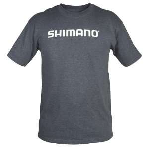  Shimano Heathered Short Sleeve Tee Charcoal Size XXlarge 