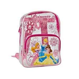  Clear Backpack Disney Princess clear/mesh backpack 