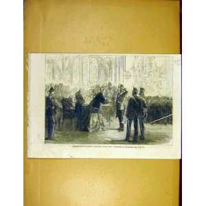    London Rifle Volunteers Guildhall Prizes Print 1866