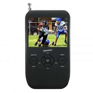 Exclusive Supersonic SC 335 3.5” Portable TFT LCD TV with FM Radio 