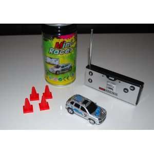  Super Pocket Racer RC car in a can   Silver Car 