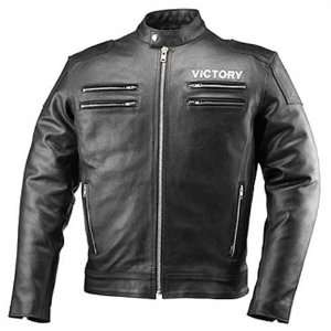  Victory Motorcycles Mens Fleet Leather Jacket Large Tall 