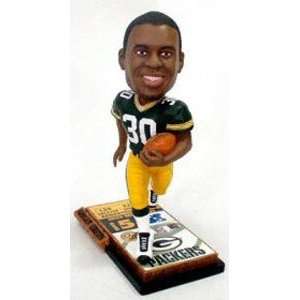  Ahman Green Ticket Base Forever Collectibles Bobblehead 