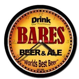  BARES beer and ale cerveza wall clock 