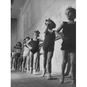 Young People Attending Ballet Classes at the Vienna State Opera Ballet 