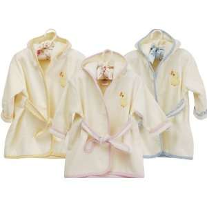  BabyBow Baby Bow Yellow Duckling Bath Robes   Pink Baby