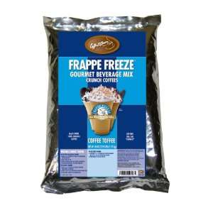 Frappe Freeze Crunch Coffees, Coffee Toffee, 2.75 Pound  