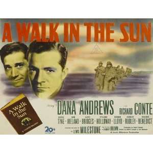  A Walk in the Sun Movie Poster (11 x 17 Inches   28cm x 