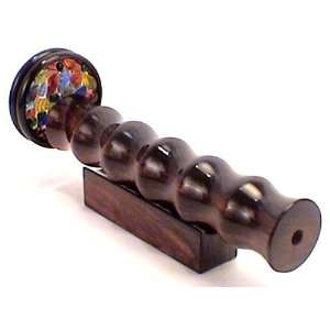 Rosewood Gifts, 10 Inch Long Rosewood Double Wheel Kaleidoscope by N 