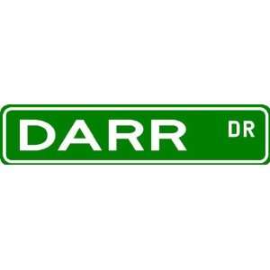DARR Street Sign ~ Family Lastname Sign ~ Gameroom, Basement, Garage 