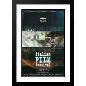  Italian Film Festival 32x45 Framed and Double Matted Movie 