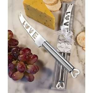  Set of 100 Love Stainless Steel Cheese Knifes Wedding 