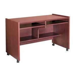  Workmate   48 1/2W X 23 7/8D X 30 5/8H Mahogany Office 