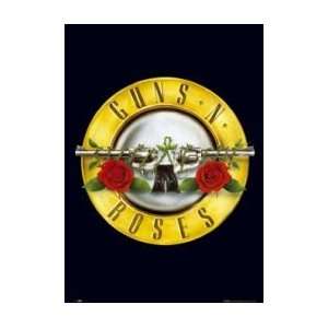  GUNS N ROSES Logo Music Poster