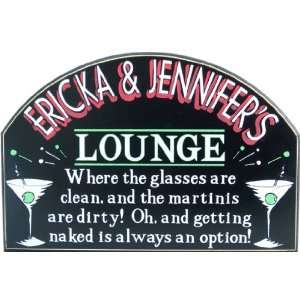   Lounge Personalized Framed 10x15 Davis & Small 