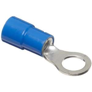 Morris Products 11398 Ring Terminal, Nylon Insulated, Blue, 6 Wire 
