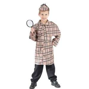  Sherlock Holmes Childs Fancy Dress Costume   L 146cms 