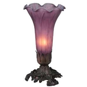 Meyda Tiffany 11336 Buffet   Table Lamp, Mahogany Bronze Finish with 