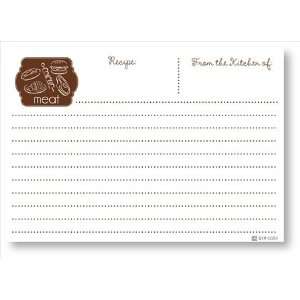  Recipe Cards   Meat, Brown