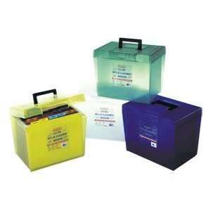  Oxford File Box Asst 11x13.5x10.25 Frost 20881 Pack Of 4 