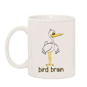  Bird Brains Funny Saying Mug 