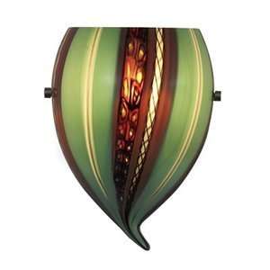  Oggetti 18 1217 Amore Onion Wall Sconce, Satin Nickel 