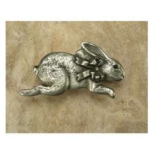 Anne At Home Cabinet Hardware 003 Bunny W Bow R Pull Rust with Copper 