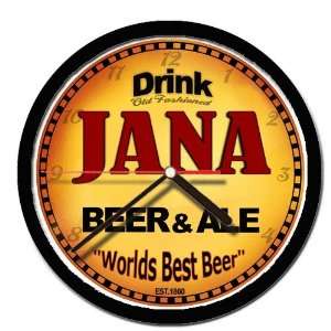  JANA beer and ale cerveza wall clock 