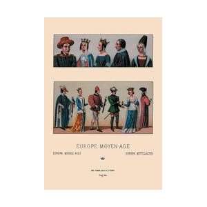   of the French Nobility 1364 1461 #1 24x36 Giclee