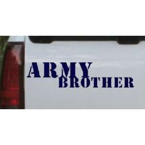 Navy 58in X 14.5in    Army Brother Military Car Window Wall Laptop 