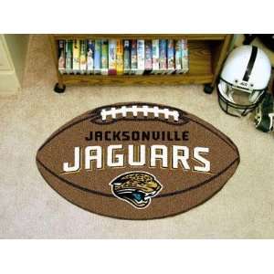  Jacksonville Jags Jaguars Football Shaped Area Rug Welcome 