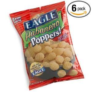 Eagle Habenero Poppers 2.5 Ounce Bags (Pack of 6)  