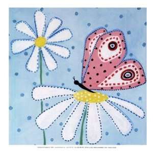  Daisies and Butterflies II   mini Poster by Liz Clay (13 