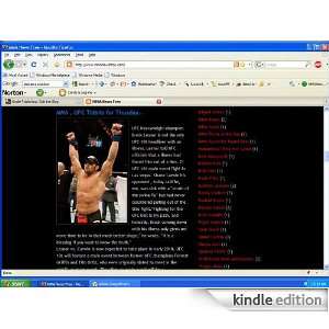  MMA News , UFC ,WEC, Strikeforce and more Kindle Store 