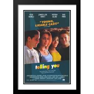  Telling You 32x45 Framed and Double Matted Movie Poster 