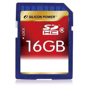  Silicon Power High Capacity 16GB Class 6 Secure Data SD 