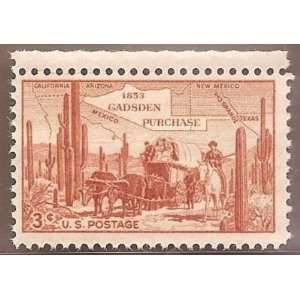   Stamps US Gadsden Purchase 1853 Scott 1028 MNHVFOG 